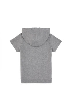 Erkek _ocuk Antrasit Melanj Kap__onlu Sweatshirt - U.s. polo assn фото 2
