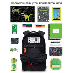 RB-656-3 Рюкзак школьный - Grizzly фото 19