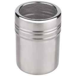 Цена за 2 шт. Банка для сахарной пудры/корицы/специй, Domestico, объём: 100 мл, размер: 5*7 см, нерж сталь 109026