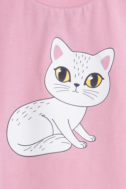 КР 301862/розовый зефир фуфайка (футболка) для дев