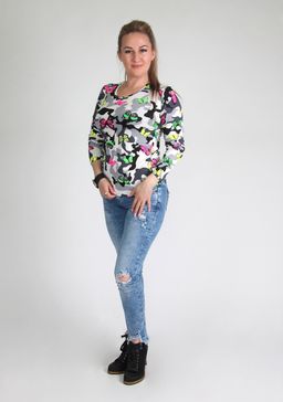 Футболка женская д/р - Марлен фото 2