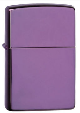 Зажигалка ZIPPO с глянцевым фиолетовым покрытием | High Polish Purple 24747  фото 3