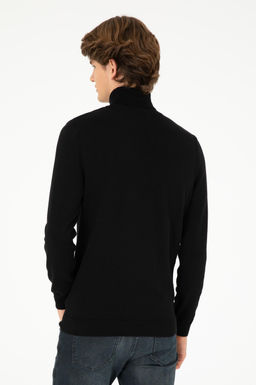 Мужской черный базовый свитер Неожиданная скидка в корзине - U.s. polo assn фото 5