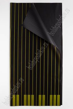 Пленка матовая для цветов "Пианино" 58*58 см (20 шт) SF-2359, черный