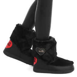 Женские угги LOVE MOSCHINO SKI BOOT Артикул 3600884, черный  фото 2