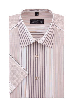 Сорочка мужская короткий рукав BERTHIER Caballero 23028  фото 2