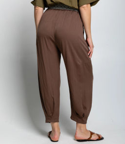 Брюки #ОКТ085008, тёмный хаки - Dommod фото 4