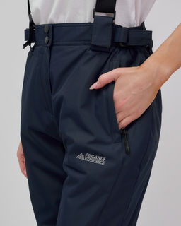 Горнолыжный костюм женский зимний бирюзового цвета 02808Br - Mtforce фото 17