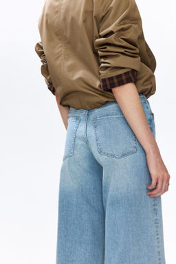 Wide High Waist Ankle Jeans - H&m фото 9