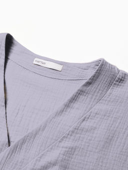 Халат домашний женский KAFTAN Basic, размер 48-50, серый