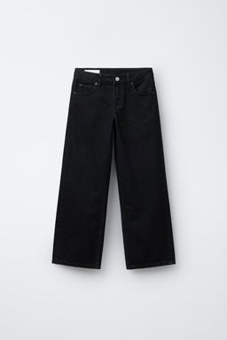 WIDE-LEG JEANS WITH STAR STUDS