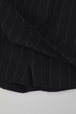 Lacivert Cizgili Mini Kemerli Sort Etek Sort & Bermuda TWOAW26SR00003 - Trendyolmilla фото 6