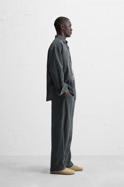 TEXTURED TROUSERS - Zara фото 4