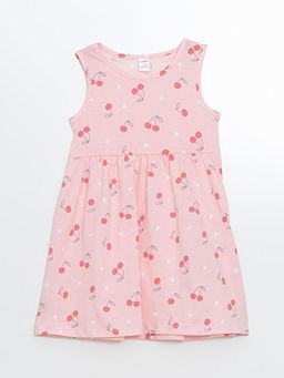 ?ilek Bask?l? K?z Bebek Elbise