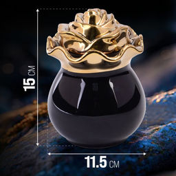 12074 Баночка для сладостей Роза 650мл фарфор LR (х48) - Mayer&boch фото 2