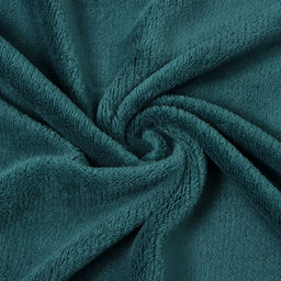 Плед Этель цв.изумрудный 150*200 см,100% п/э, корал-флис 220 гр/м2  фото 3