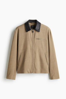 Cazadora con cuello Regular Fit