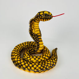 Мягкая игрушка змея - Кобра 20 см - Storyland фото 11