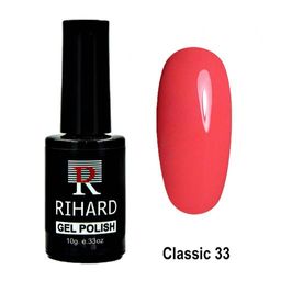 Rihard Classic Gel Polish Гель-лак - классическая коллекция, 10 мл, №33