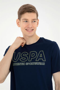 Мужская темно-синяя футболка - U.s. polo assn фото 2
