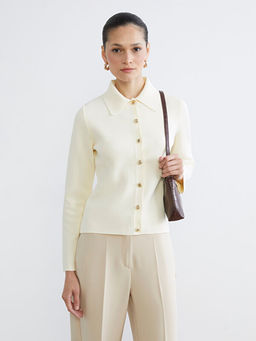 G?mlek Yaka Kad?n Triko H?rka