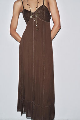 ZW COLLECTION STRAPPY DRESS - Zara фото 3