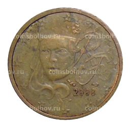 2 евроцента 2008 года Франция