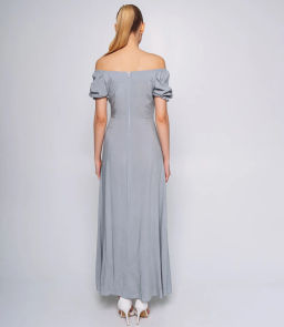 Платье #ОКТ035002, ментоловый