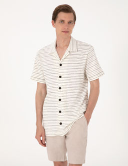 Bej Regular Fit _rme G_mlek - Pierre cardin фото 8