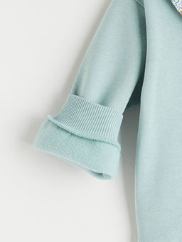 Bebe Yaka K?z ?ocuk Sweatshirt