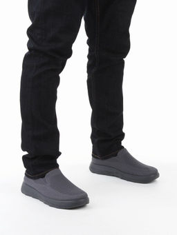 05-TEX-D03-08 GREY Полуботинки спортивные летние мужские (текстиль)