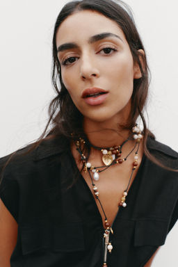 SAFARI TOP WITH BELT IN A LINEN BLEND - Zara фото 5