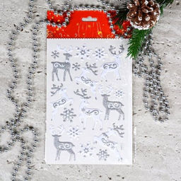 Наклейка новогодняя 25х14 Новый год / 610-276 /уп 12/600/ - Галеонтрейд фото 5