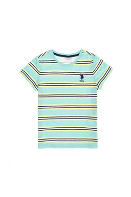 U. S. Polo Assn Детская мятно-зеленая футболка с круглым вырезом - U.s. polo assn фото 4