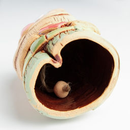 Колокольчик Котик с сердцем, керамика, микс - Simaland фото 9