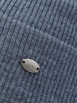 Шапка жен. шерсть+акр LB-BR55041 denim - Labbra фото 3