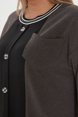 Платье Luxury Moda 1241 серый
