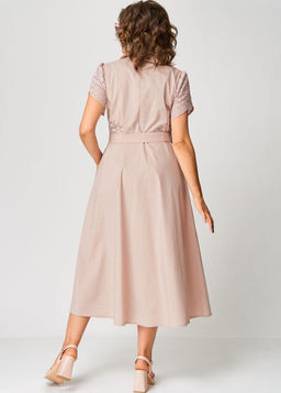 Платье EVA GRANT 7200В пудра