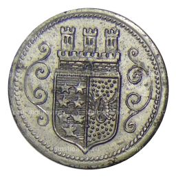 Монета 10 пфеннигов 1920 года Германия  Нотгельд Охлигс