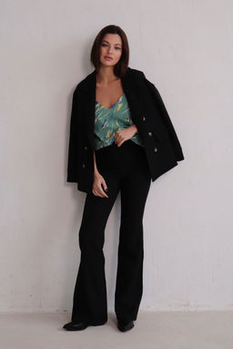 11098 Топ базовый с принтом - Martichelli фото 18