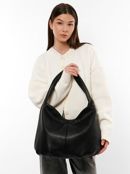 LACCOMA сумка Элизабет-черный эко кожа хлопок