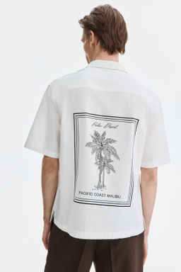 Camisa resort estampada Relaxed Fit - H&m фото 5