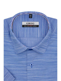Сорочка мужская короткий рукав GREG 223/201/7834/C/1p  фото 2