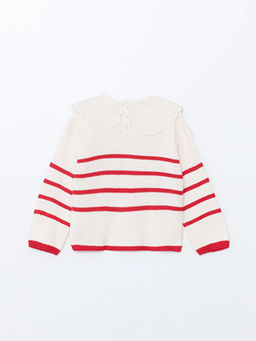 ?izgili K?z ?ocuk Triko Kazak - Waikiki фото 3