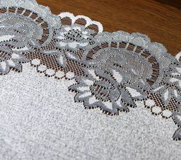 Скатерть арт. 249661/130/9, овал, 130 см х 180 см, цвет: св. стальной/серый