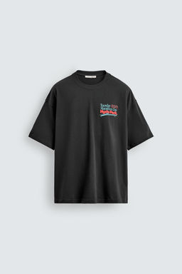 WASHED NUMBER T-SHIRT - Zara фото 7