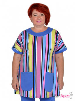 Туника Модель №1660 размеры 44-84 - Plusmoda фото 9