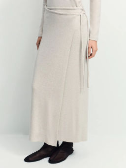 Юбка из вискозы на запах / Zarina  фото 3