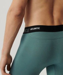 ATLANTIC MH-1181 Трусы шорты Long Performance изумрудный  фото 4