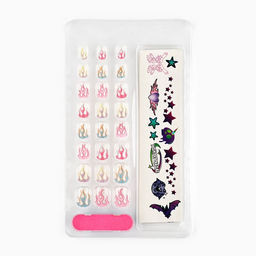 Накладные ногти детские с татуировками Будь красоткой, 24 шт. - Выбражулька фото 3